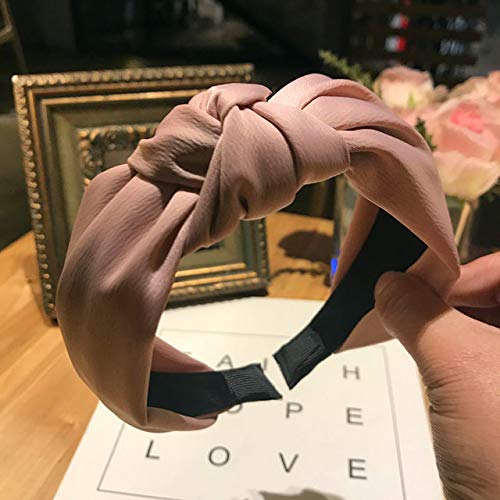 Foto 3 pulgar | Diademas Huoguo Satin Anudadas Para Mujer (1 Unidad) - Venta Internacional.