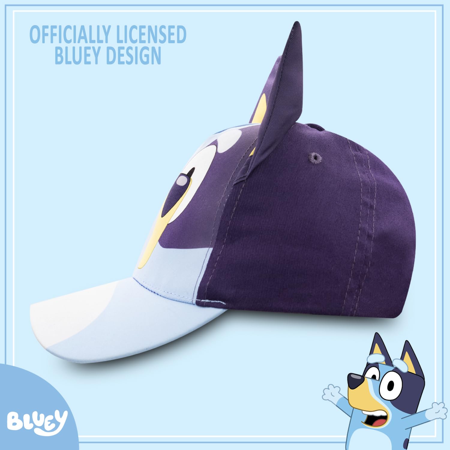 Foto 6 pulgar | Gorra de Béisbol Bluey Ajustable de Algodón - Venta Internacional