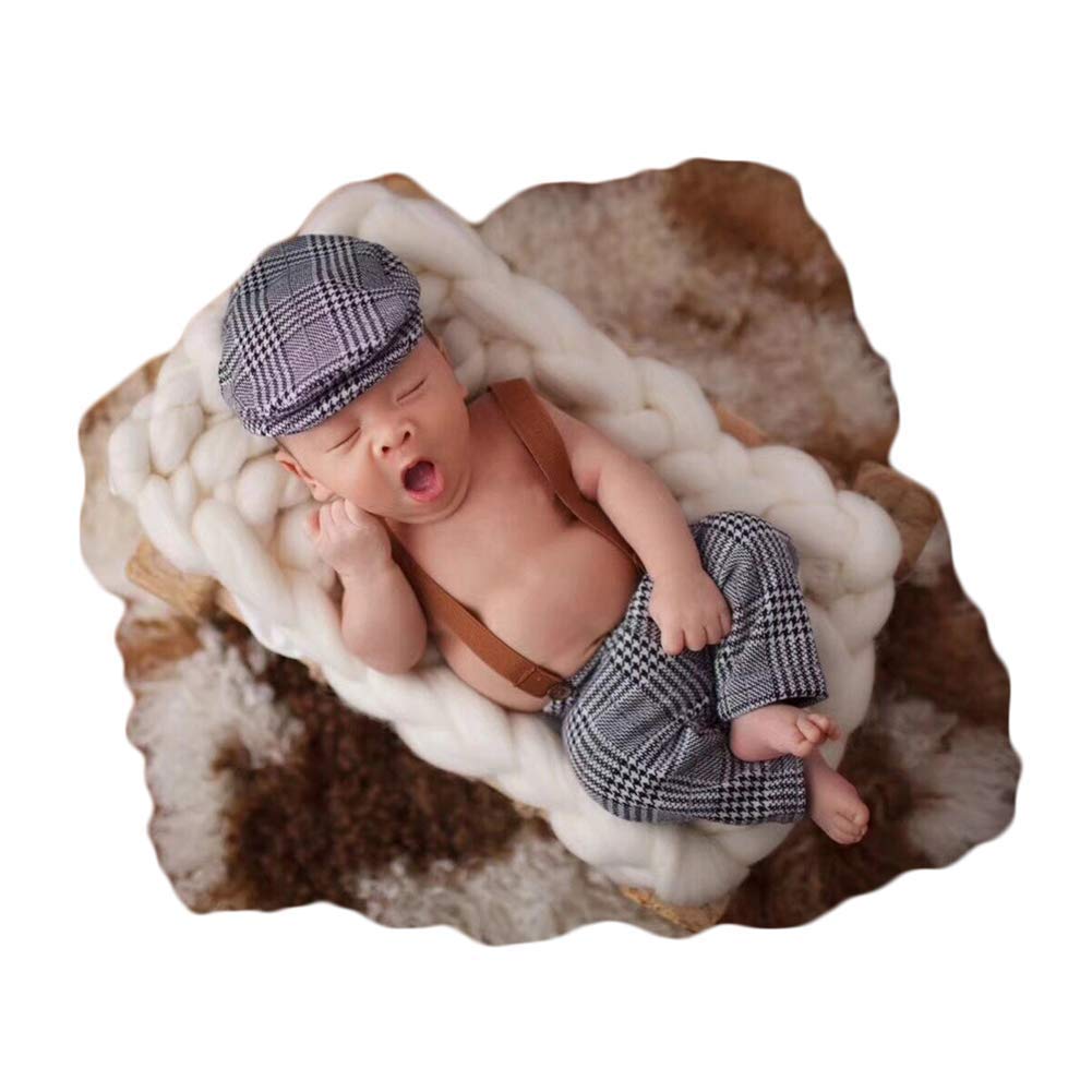 Foto 2 pulgar | Set De Accesorios Fotográficos Para Bebés Coberllus Newborn Monthly (gris) - Venta Internacional.