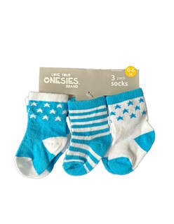 Foto 3 | Kit 2 Piezas Bebé Niño Onesies Accesorios Azul Op2194hk