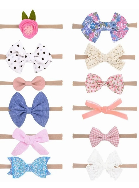 Tiaras Elásticas Xtellar 12 Piezas