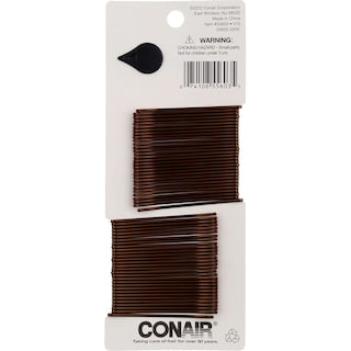 Foto 3 | Bobby Pins Conair Styling Essentials Curved Brown (paquete De 60) - Venta Internacional.