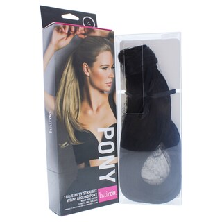 Foto 1 | Extensiones De Pelo Simply Straight Pony R2 Ebony 45 Cm - Venta Internacional.