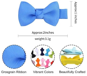 Foto 3 | Pack De 50 Pinzas Xtellar Para Pelo De Bebé Pequeñas Y Cómodas 5 Cm