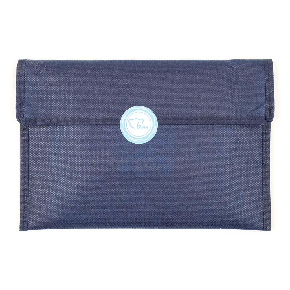 Foto 4 pulgar | Set Gorrito Y Manoplas Baby Mink Bm11M Azul 3 Pzas