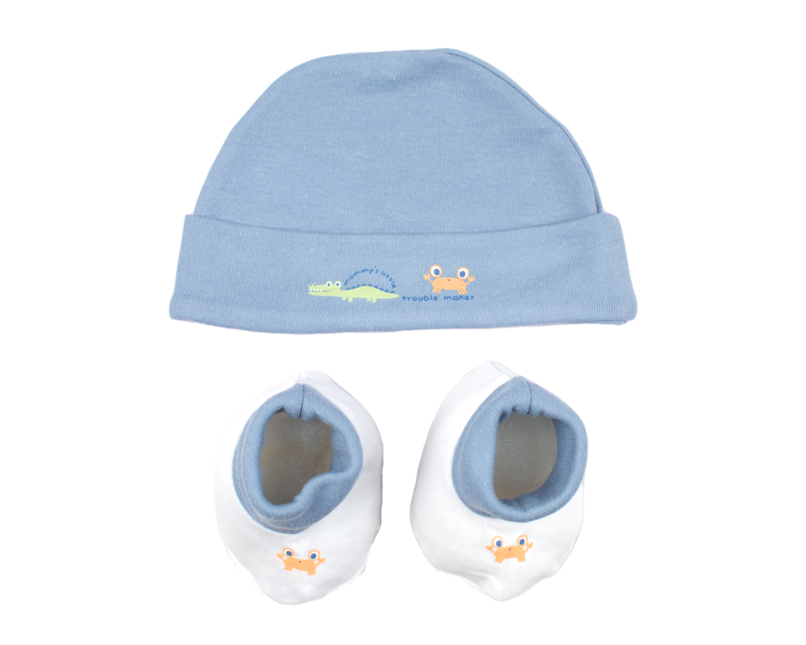 Foto 7 pulgar | Set Baby Shower 6 Pzas Baby Mink BM26M Azul
