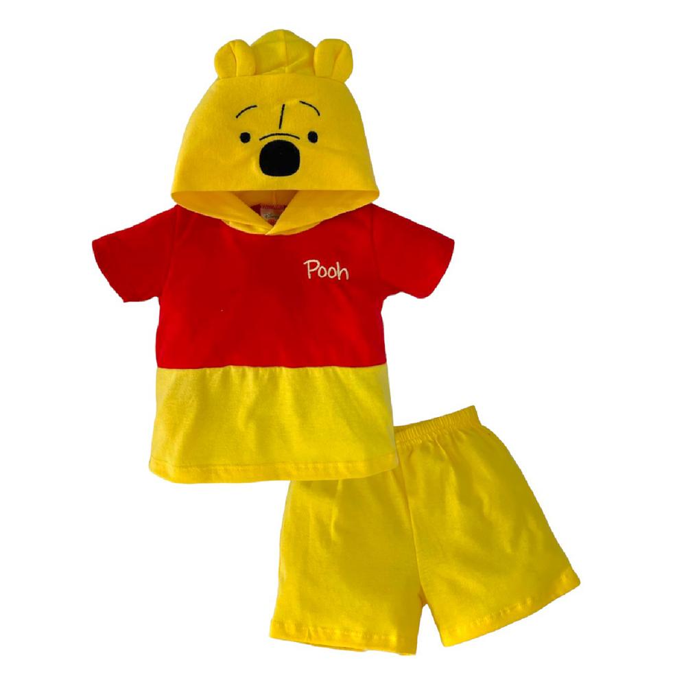 Conjunto con Short Disney Winnie Pooh para Bebé Niño