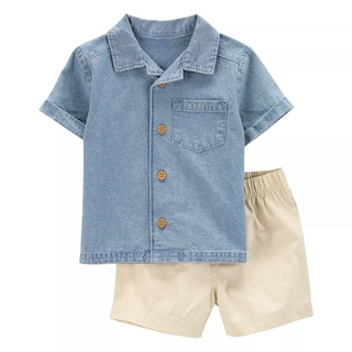 Foto 2 | Conjunto para Bebé Niño Carter's 3 Piezas
