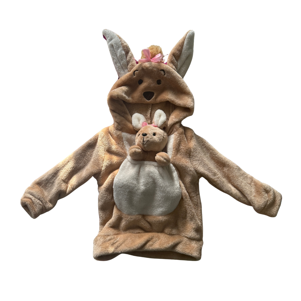 Foto 2 | Pants con Canguro de Peluche para Bebé Niña