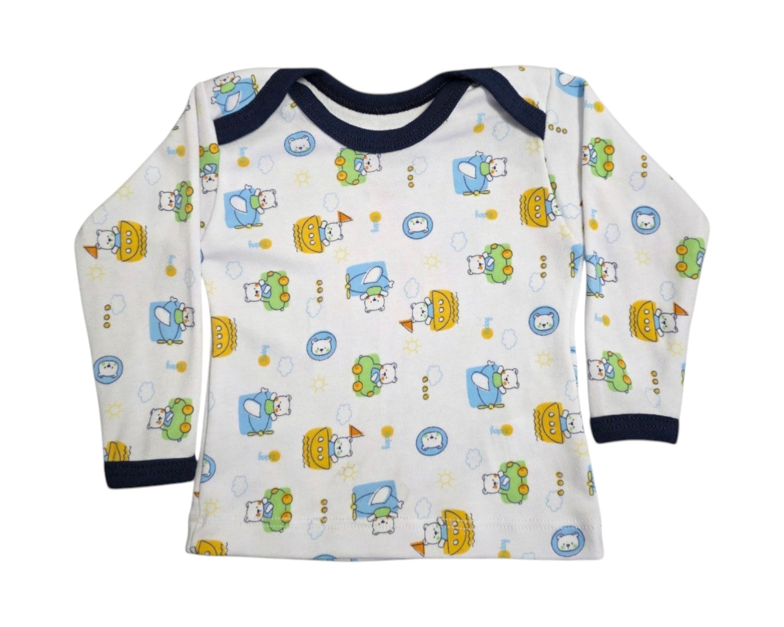 Foto 2 | Conjunto Para Niño Colate Oso Piloto Verde Con Gorro