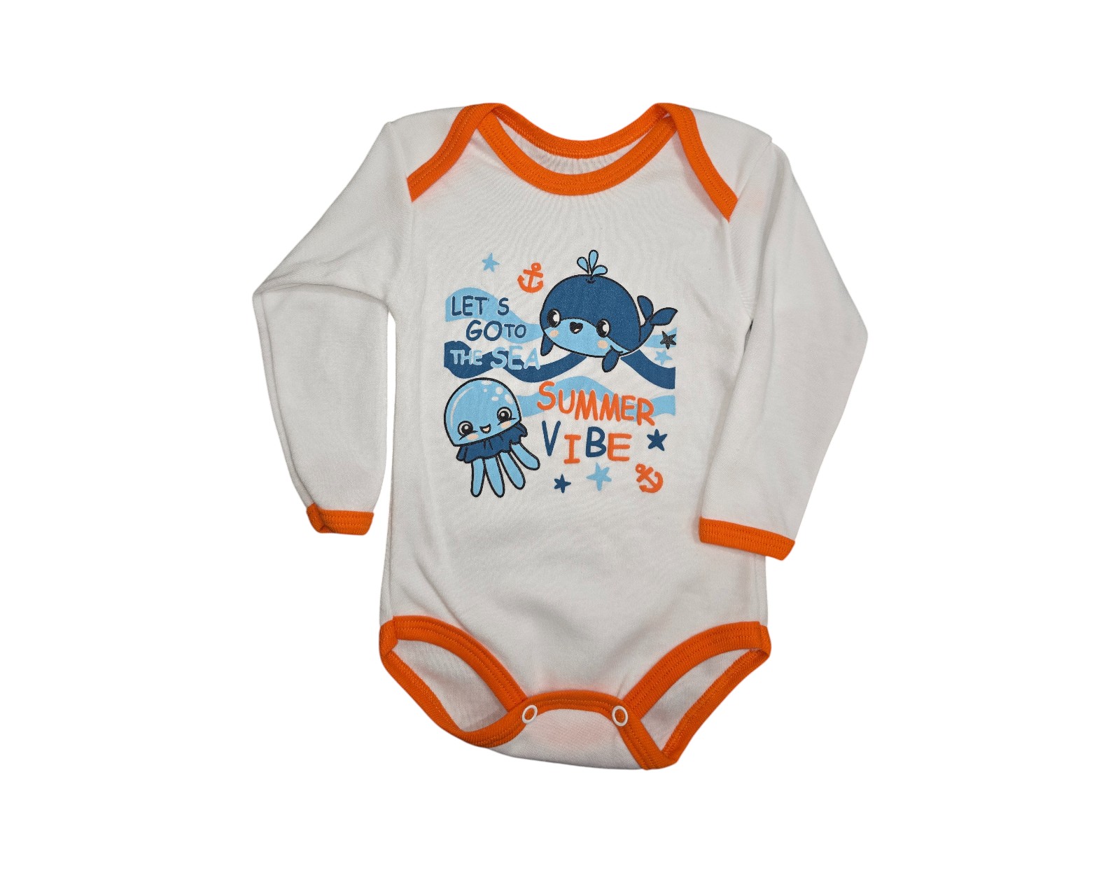 Foto 4 pulgar | Conjunto Para Niño Colate Ballenas Azul Cielo Con Gorro