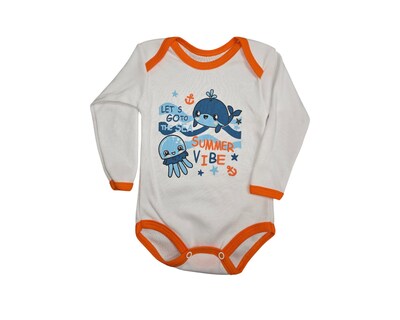 Foto 3 | Conjunto Para Niño Colate Ballenas Azul Cielo Con Gorro
