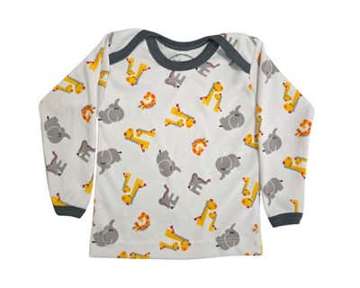 Foto 2 | Conjunto Para Niño Colate Jirafa Gris Con Gorro
