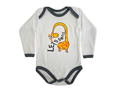 Foto 3 | Conjunto Para Niño Colate Jirafa Gris Con Gorro