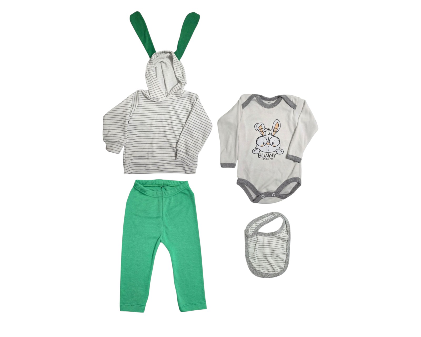 Conjunto para Bebé Niño Colate Baby Conejito