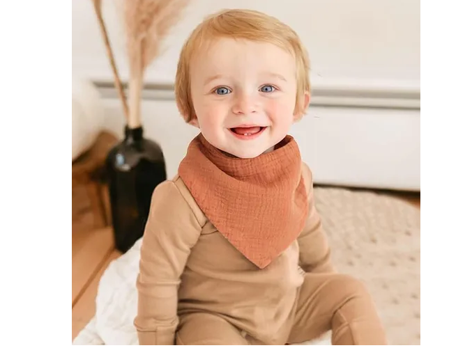 Foto 3 | Baberos de Algodón para Bebe 8 Piezas