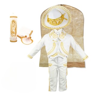 Foto 1 | Bautizo Charro Traje Niño + Kit Vela Bebé Blanco Dor