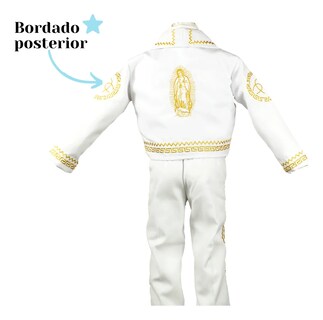 Foto 4 | Bautizo Charro Traje Niño + Kit Vela Bebé Blanco Dor