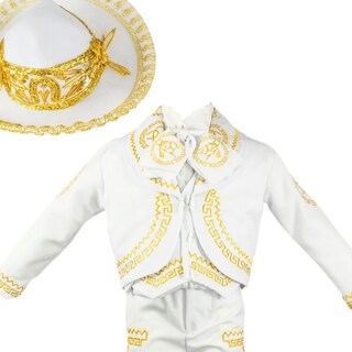 Foto 6 | Bautizo Charro Traje Niño + Kit Vela Bebé Blanco Dor