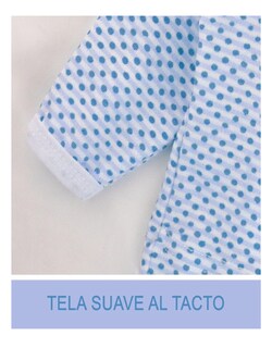 Foto 4 | Set de Bienvenida para Recién Nacido 7 Piezas Azul 0-3 Meses