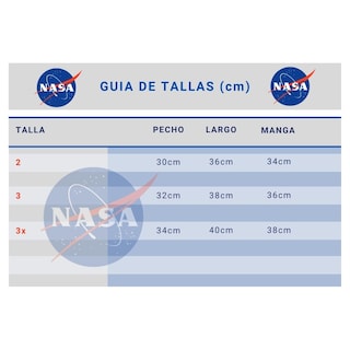 Foto 7 | Chamarra Nasa color Rojo para Bebé Niño