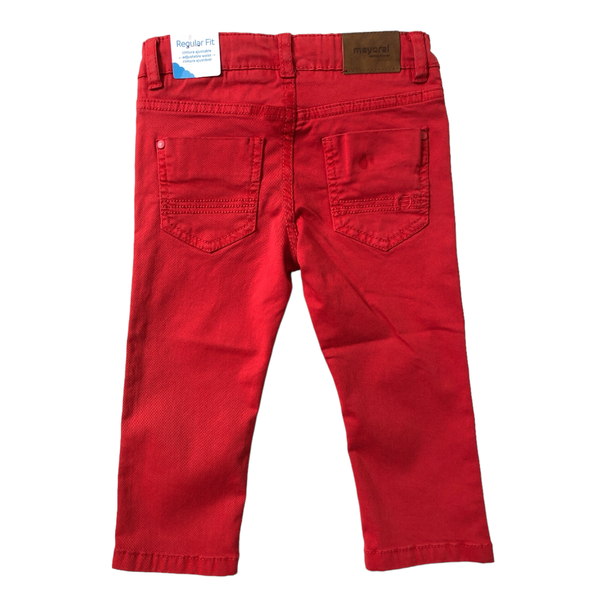 Foto 4 pulgar | Pantalón Regular Fit Mayoral Rojo para Bebé Niño