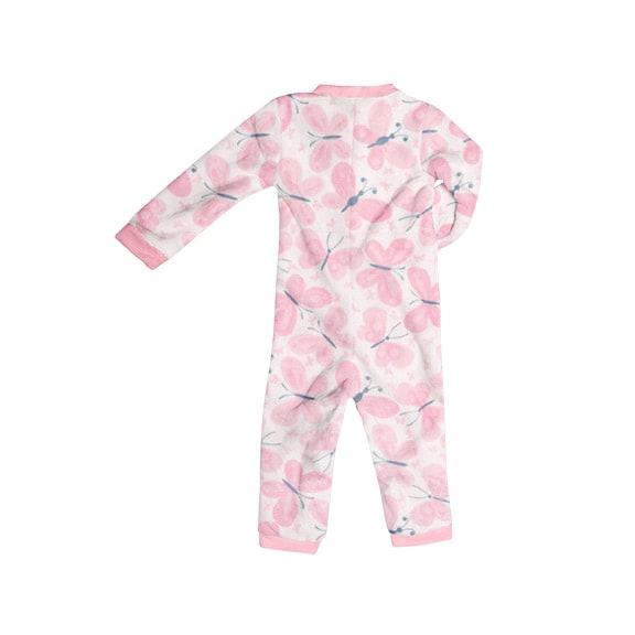 Pijamita Mariposas Mameluco color Rosa $329