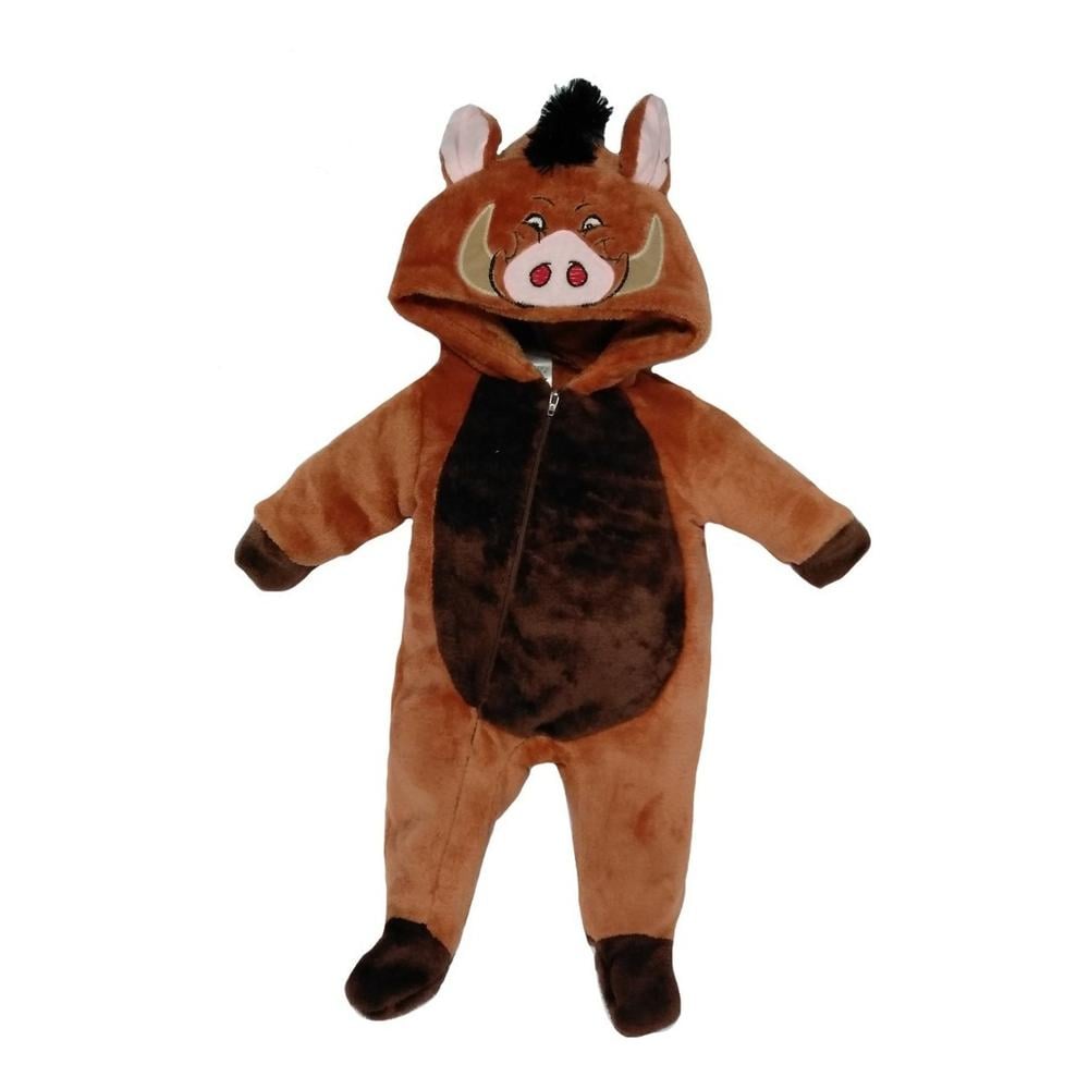 Mameluco Disney Pumba Marrón $424
