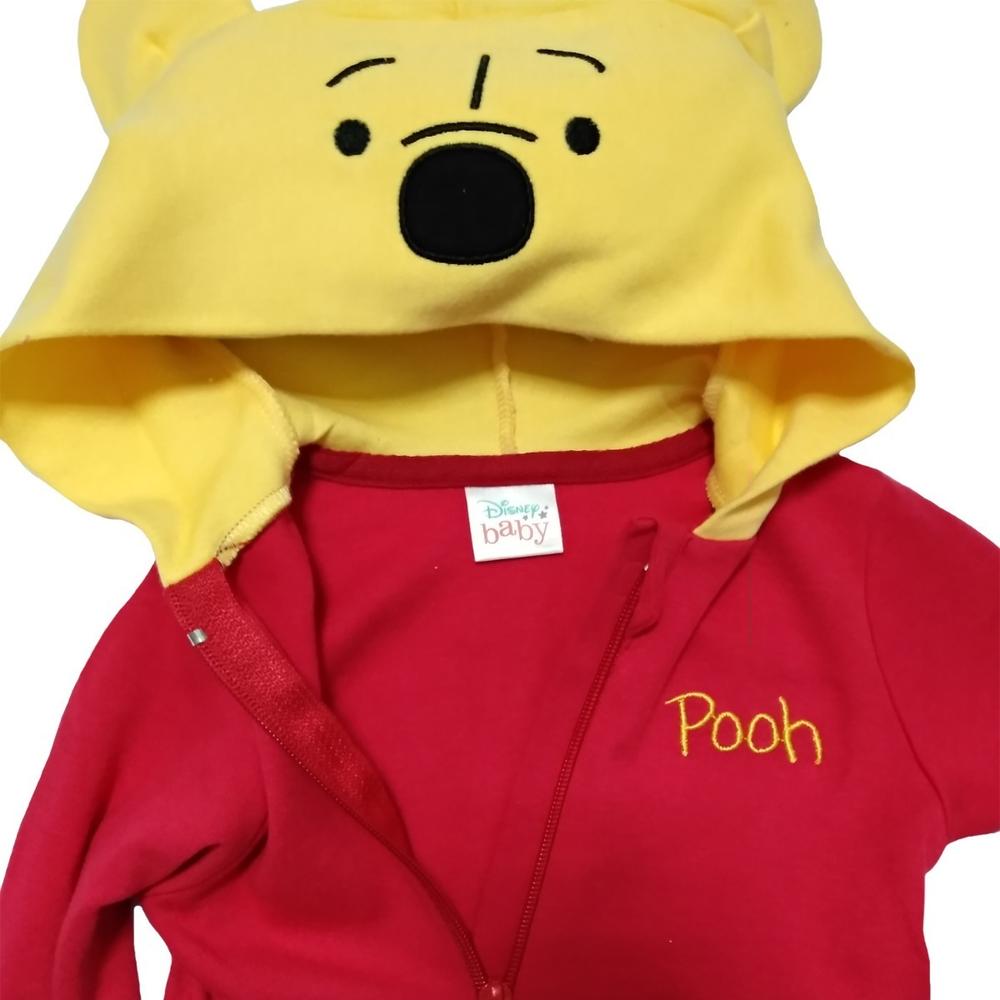 Foto 4 pulgar | Mameluco de Algodón Disney Winnie Pooh con Gorro Amarillo