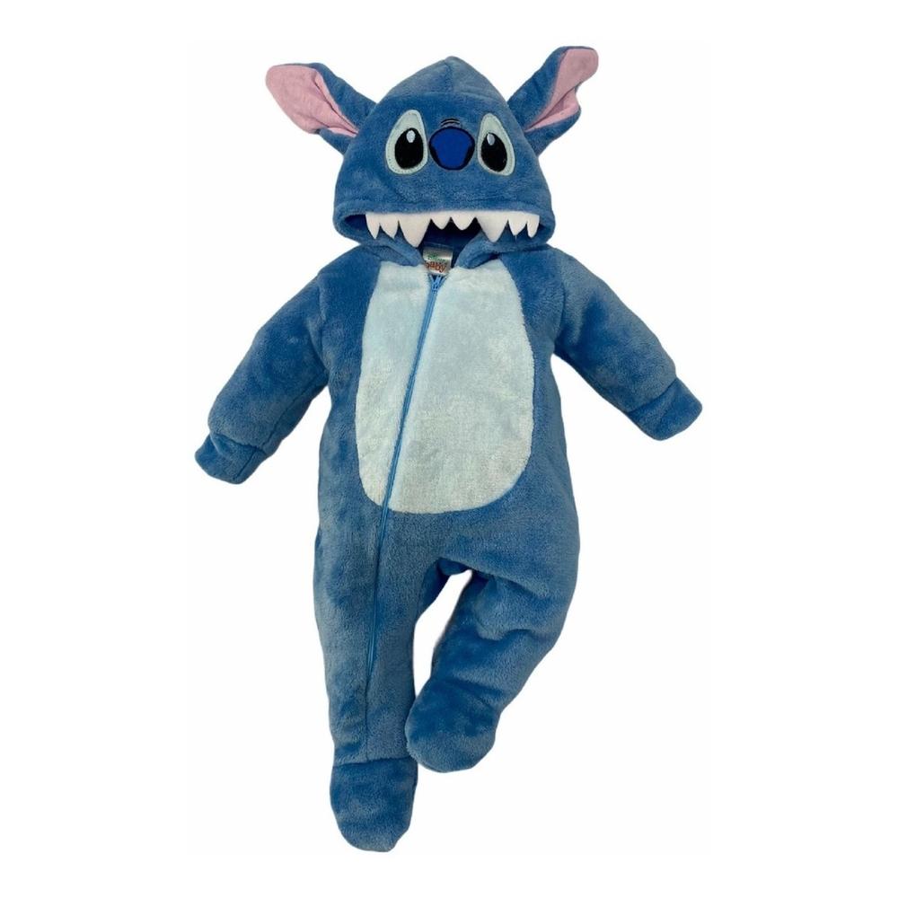 Foto 2 | Kit 3 Mamelucos Disney Stitch + Mickey + Sulley