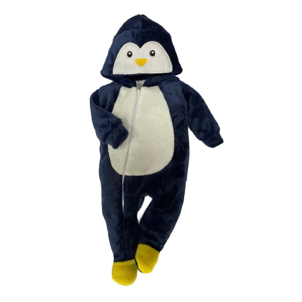 Mameluco con Gorro Bordado Kiss Pingüino para Bebé $589