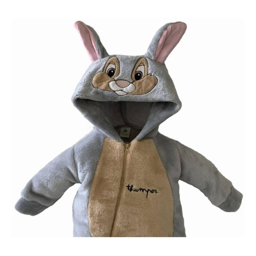 Foto 5 | Mameluco Disney 2379-18 Gris Thumper con Gorro Estampado