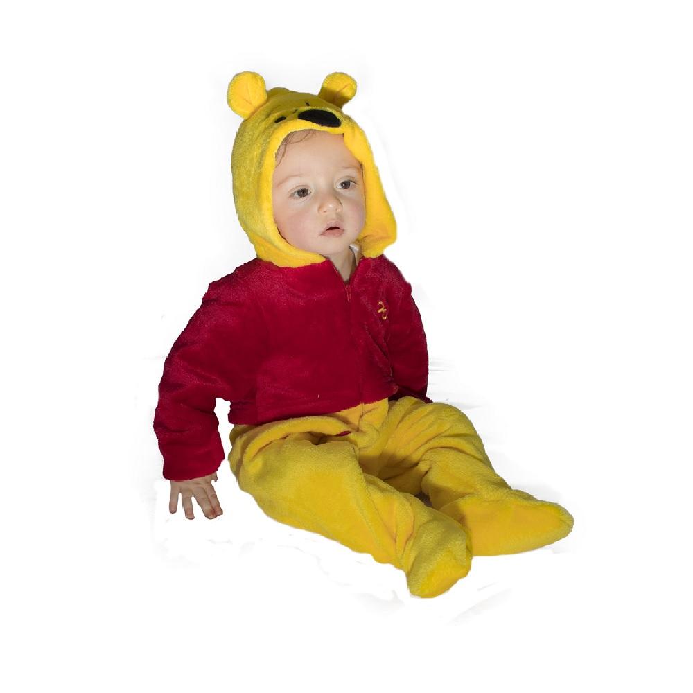 Mameluco Con Bordado Disney Winnie Pooh Amarillo