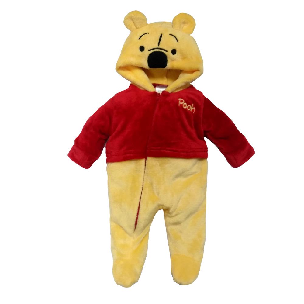 Foto 2 | Mameluco Con Bordado Disney Winnie Pooh Amarillo