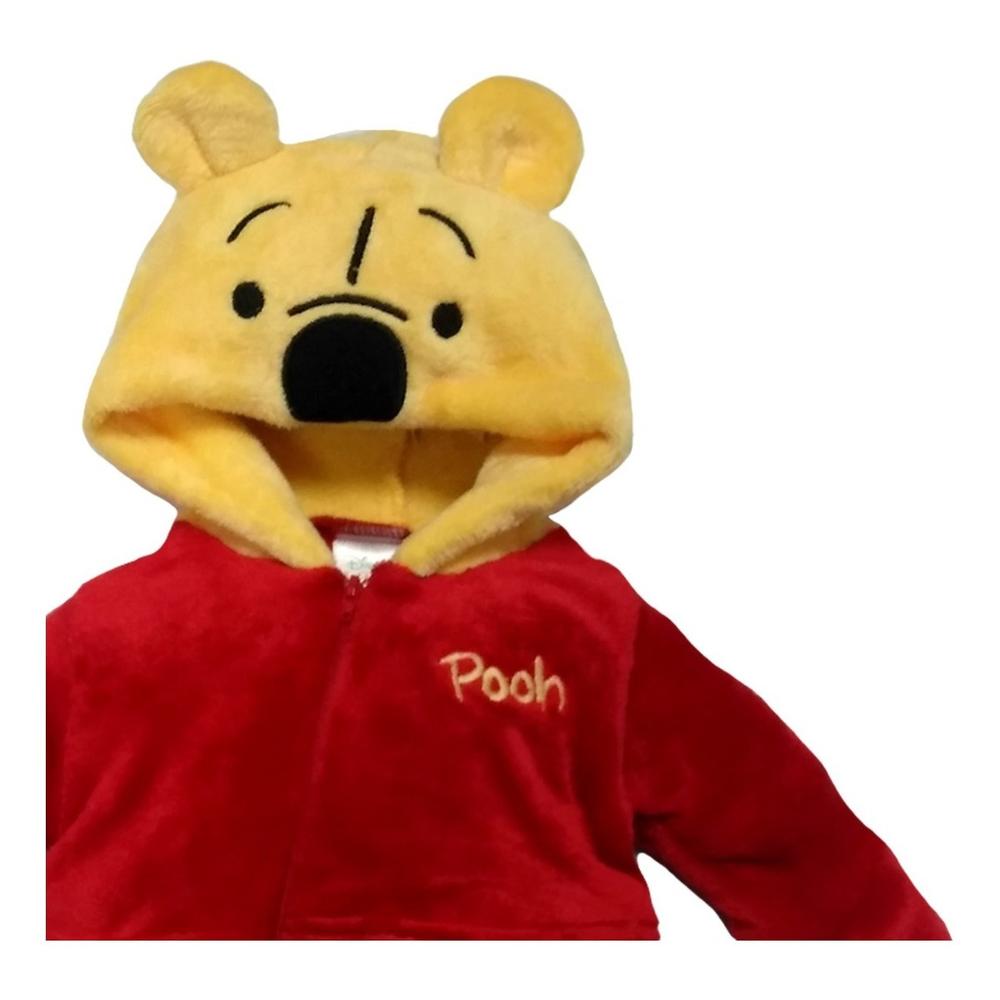 Foto 5 pulgar | Mameluco Con Bordado Disney Winnie Pooh Amarillo