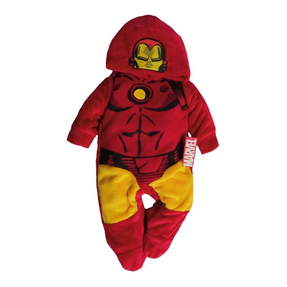 Foto 1 | Mameluco Marvel MP1818-Ironman-18 Rojo con Gorro Bordado para Bebé