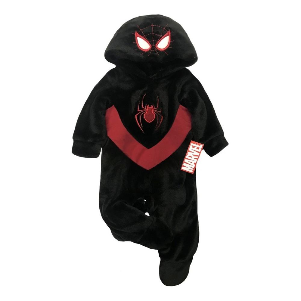 Foto 4 pulgar | Mamelucos Marvel Spiderman y Miles Morales para Bebé 2 Piezas