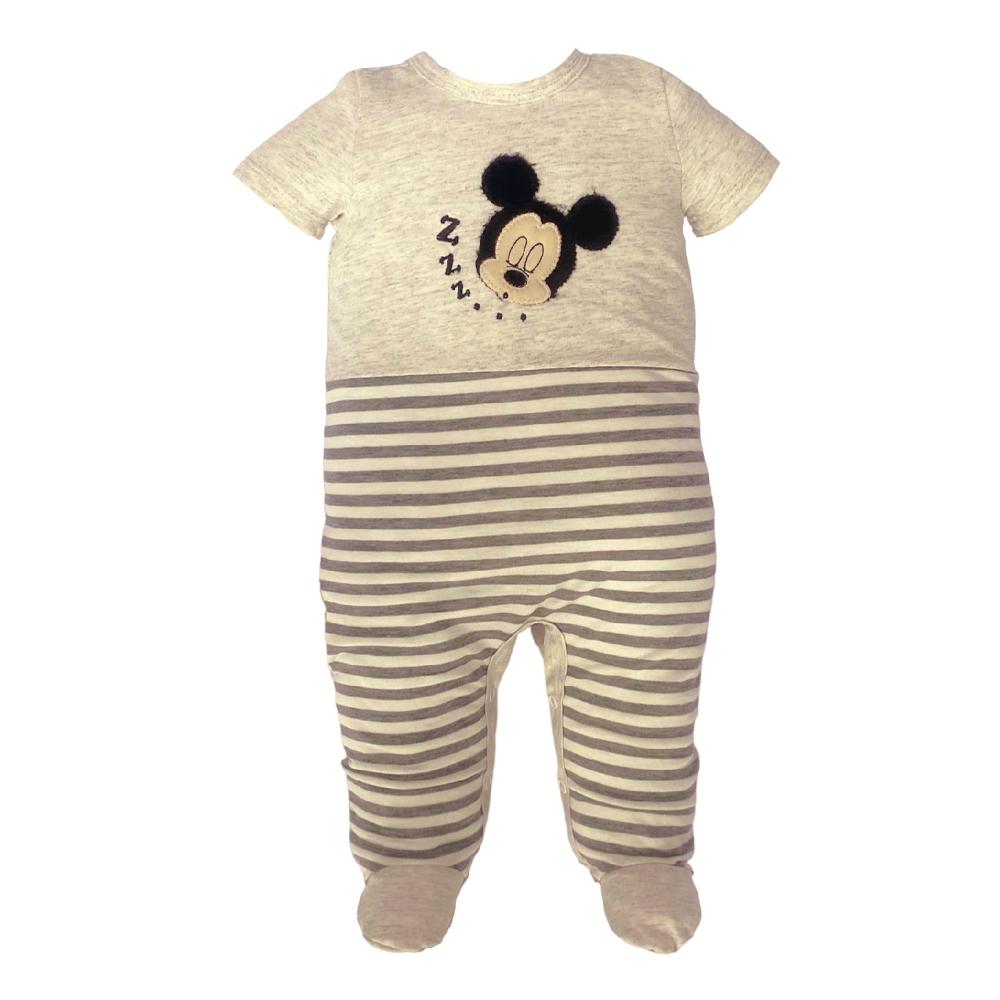 Mameluco Disney de Algodón color Gris para Bebé Niño