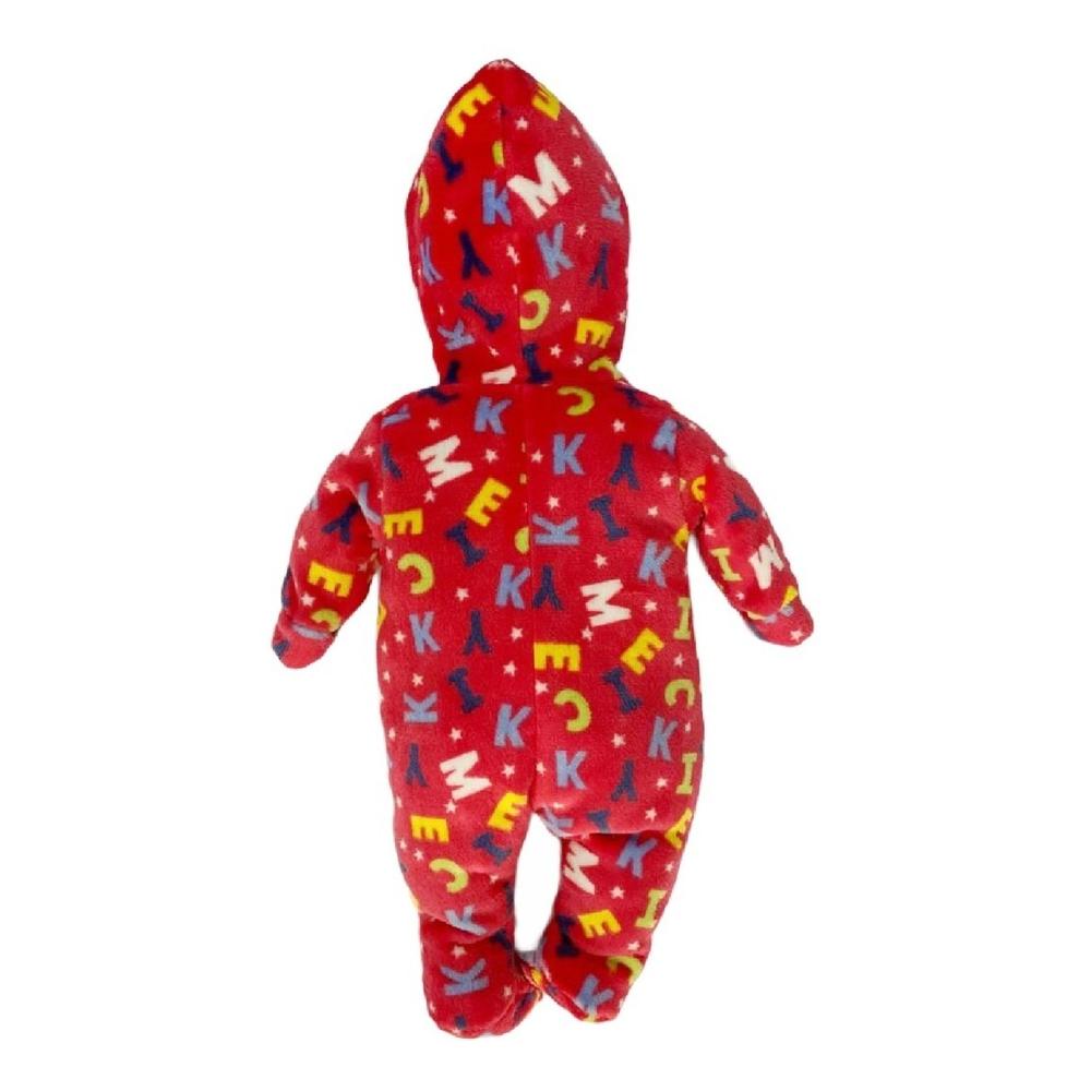 Foto 4 pulgar | Mameluco Disney MP2399-18 Rojo Mickey Mouse Estampado con Gorro