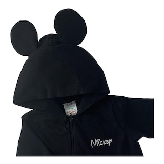 Foto 3 | Mameluco Algodón con Gorro Bordado Disney Mickey Rojo para Bebé