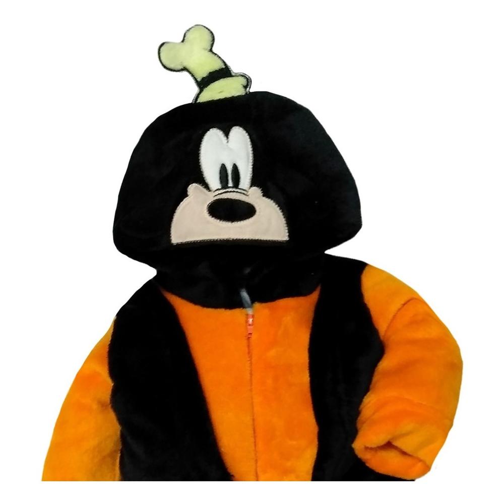 Foto 3 pulgar | Mameluco con Gorro Bordado Disney Goofy Azul