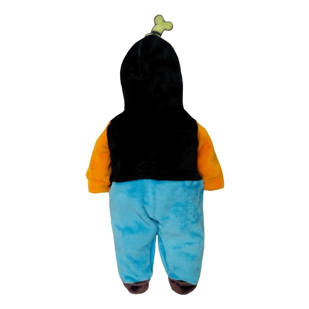 Foto 4 pulgar | Mameluco con Gorro Bordado Disney Goofy Azul