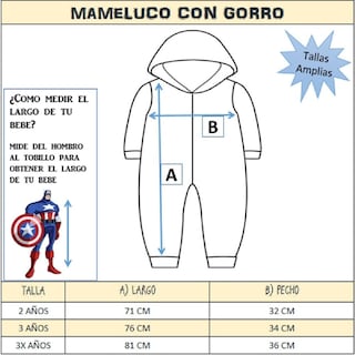 Foto 5 | Mamelucos Marvel 3 Piezas para Bebé Niño