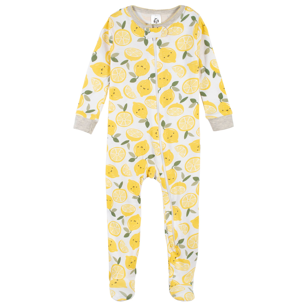 Foto 4 pulgar | Mameluco Gerber Pack 2 Algodón Con Pies Ropa Dormir Bebé