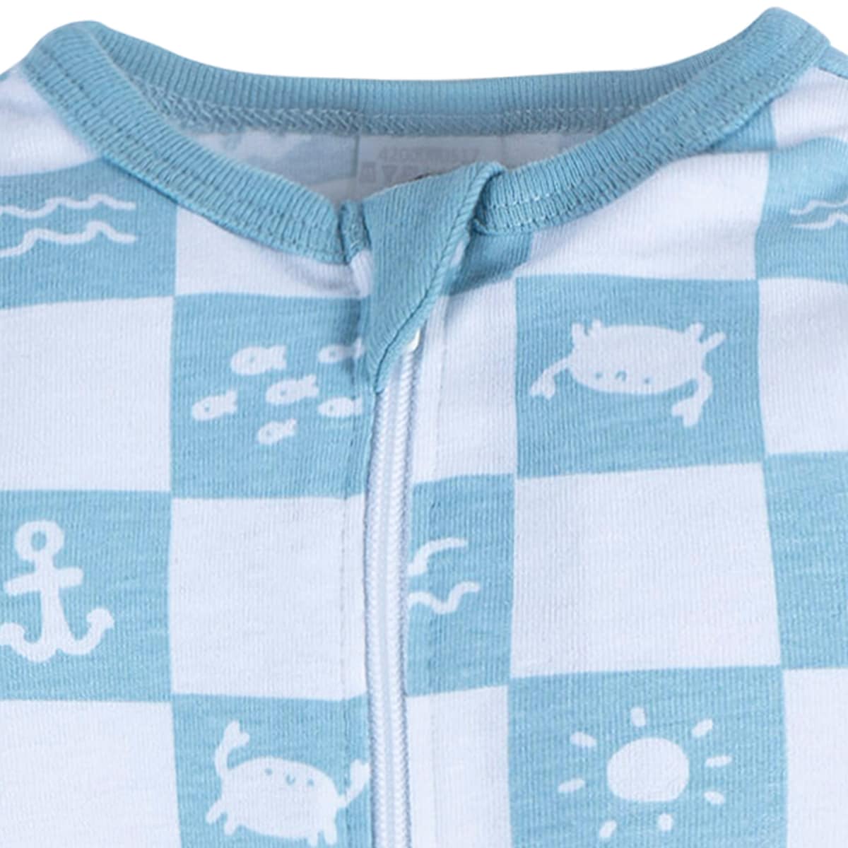 Mameluco Gerber Essentials Azul Playa Bebé Body Algodón Ropa $499