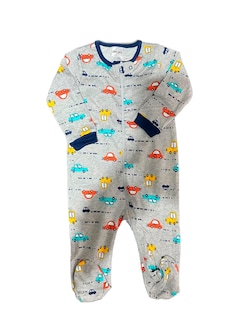 Foto 1 | Kit 3 Piezas Bebé Niño Onesies Mameluco Y Calcetines Multicolor Op2205hk