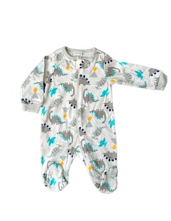 Foto 2 | Kit 3 Piezas Bebé Niño Onesies Mameluco Y Calcetines Multicolor Op2205hk