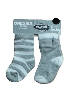 Foto 3 | Kit 3 Piezas Bebé Niño Onesies Mameluco Y Calcetines Multicolor Op2205hk