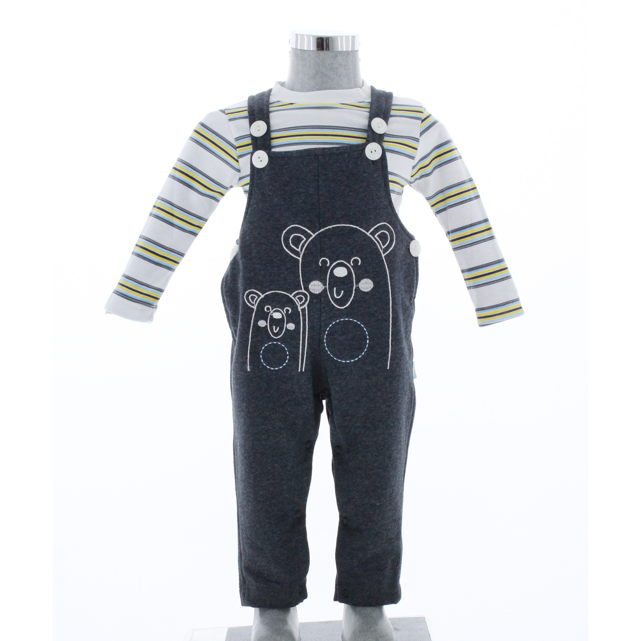 Foto 4 pulgar | Overol y Playera para Bebé Niño Chicos Olé