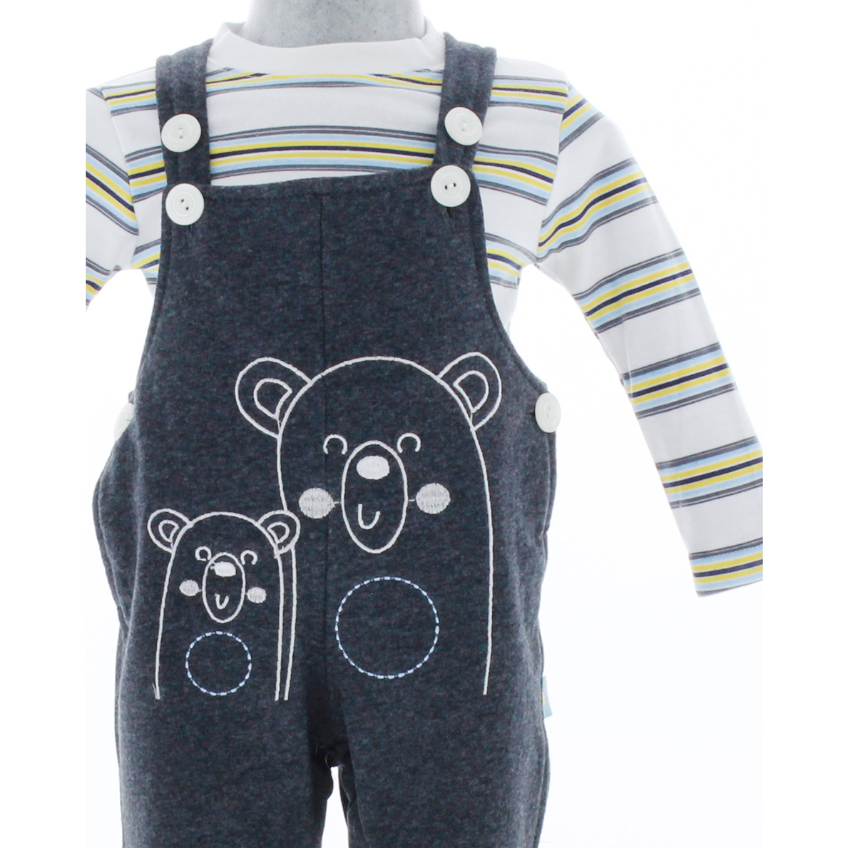 Foto 5 pulgar | Overol y Playera para Bebé Niño Chicos Olé